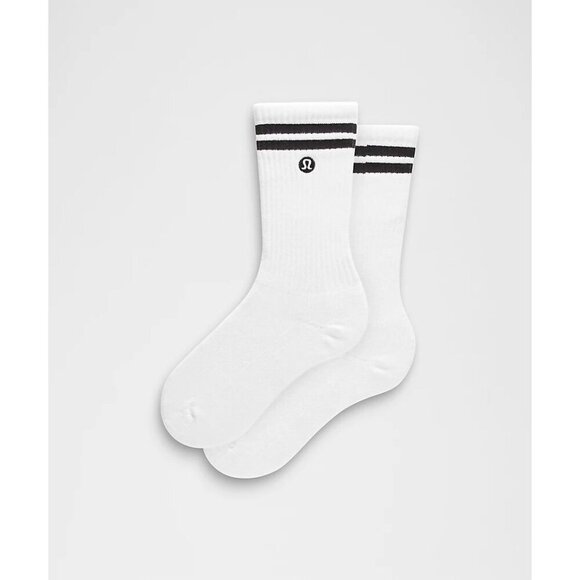 lululemon athletica Other - Daily Essential Socks - White/Black